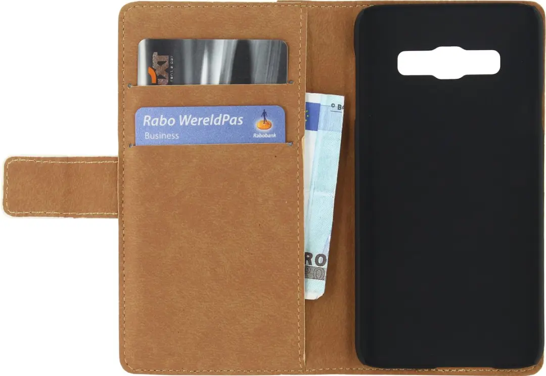 Mobilize Classic Wallet Bookcase Samsung Galaxy A3 (2015) - Wit - MOB-CWBCW-GALA3