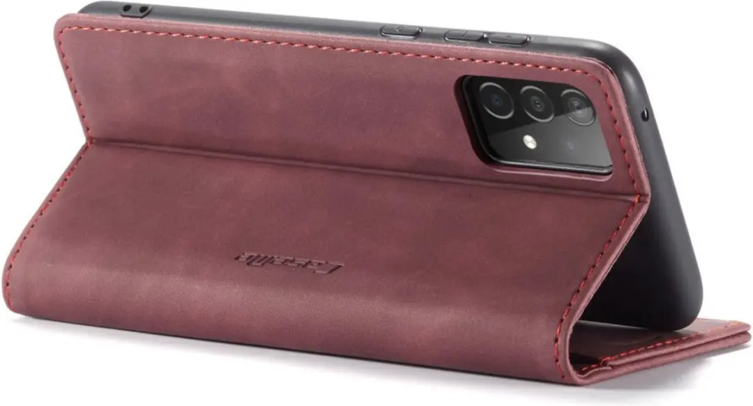 Caseme 013 Book Case Hoesje - Samsung Galaxy A52/A52s - Bordeaux