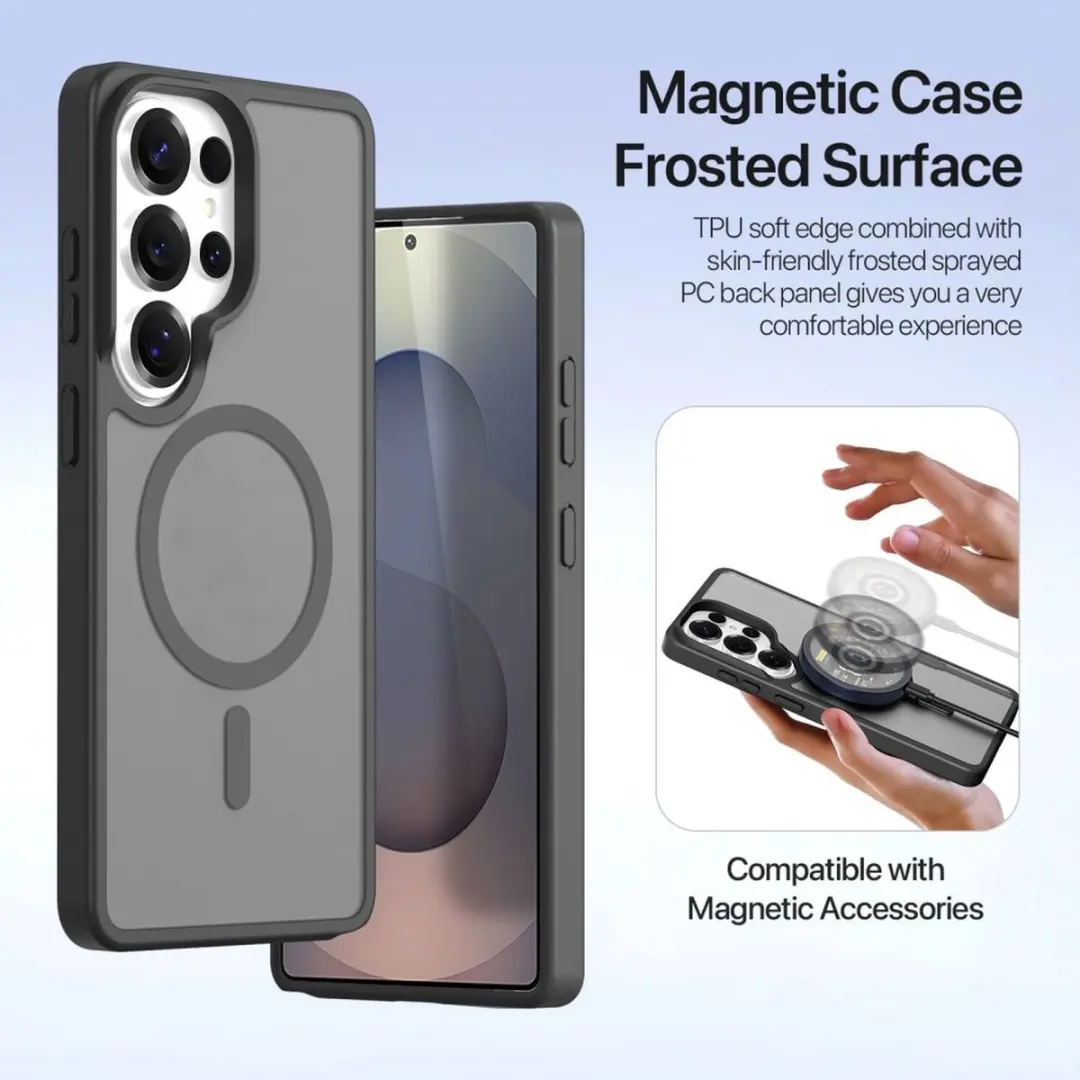 Dux Ducis Lawa Hoesje Samsung Galaxy S26 Ultra - 6 Pasjes - Zwart - afbeelding 6 van 6