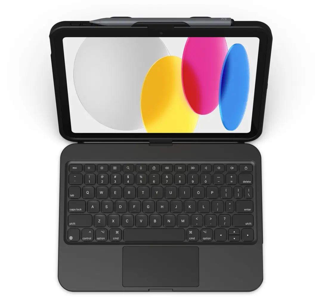 ZAGG Tough Keys Keyboard Bookcase iPad Air 10.9" - Zwart