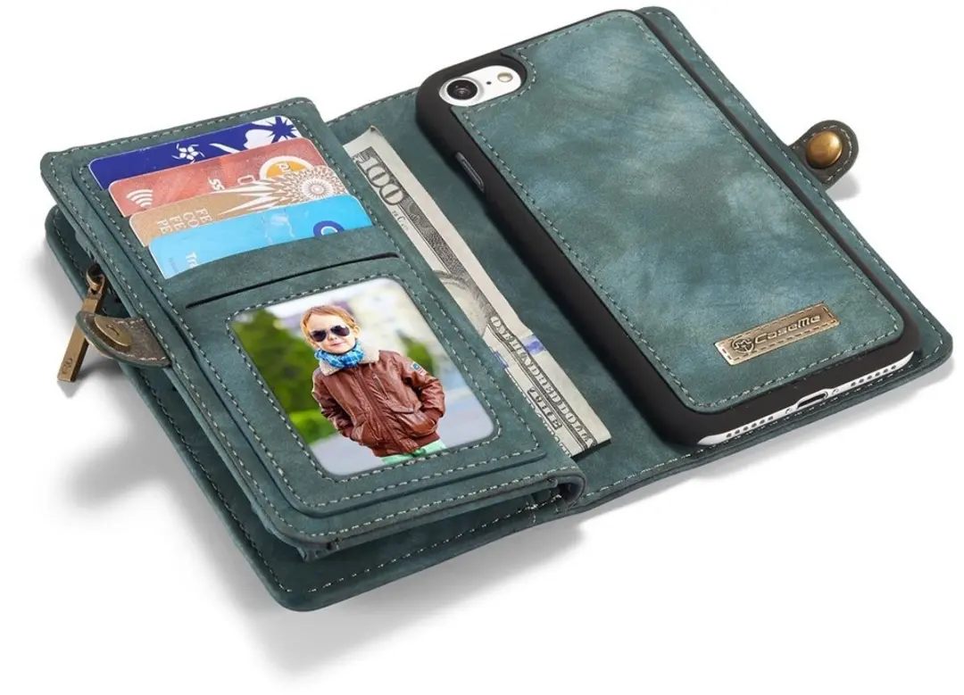 Caseme 008 Hoesje iPhone 7/8/SE 2020/2022 - Blauw
