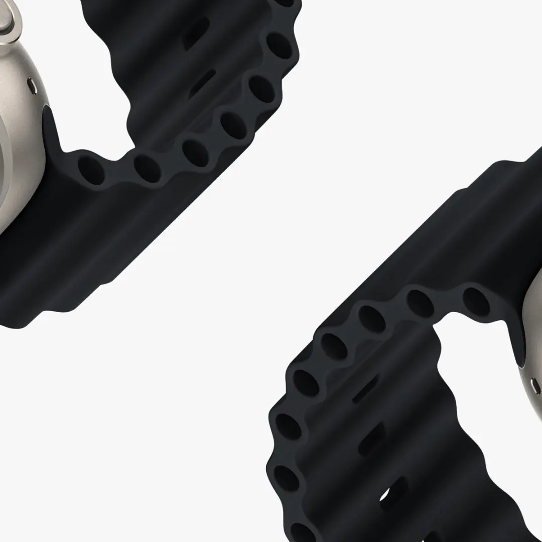Dux Ducis Strap Horlogeband Siliconen Grijs - 45/42/44mm