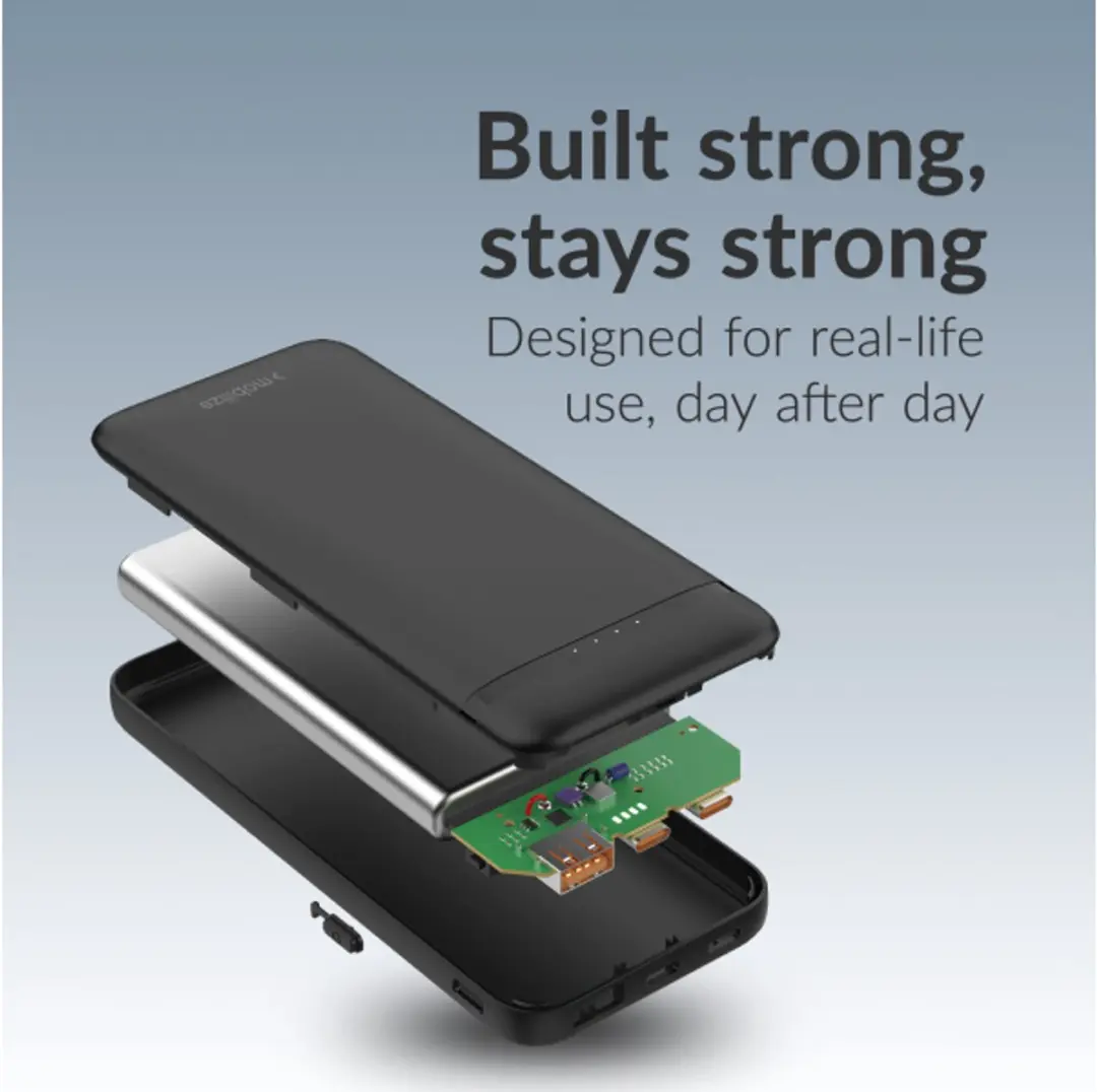 Mobilize Powerbank 10.000mAh MOB-PB-017 - 20W - Zwart
