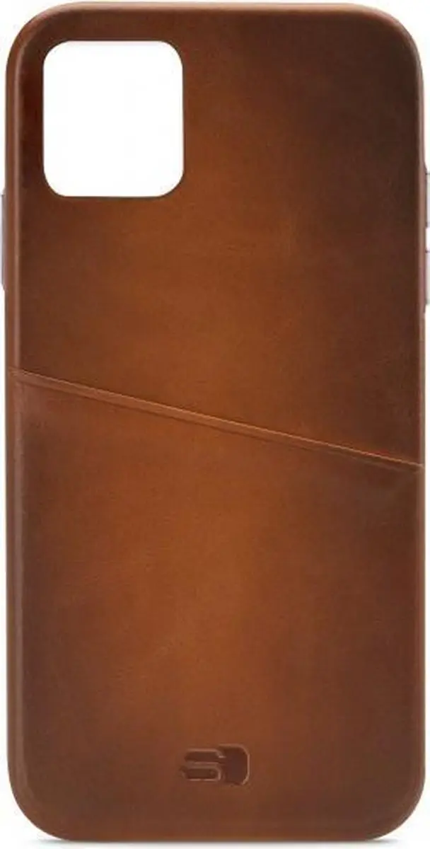Senza Desire Cardslot Backcover - Echt Leer Cognac - LEACVR1072