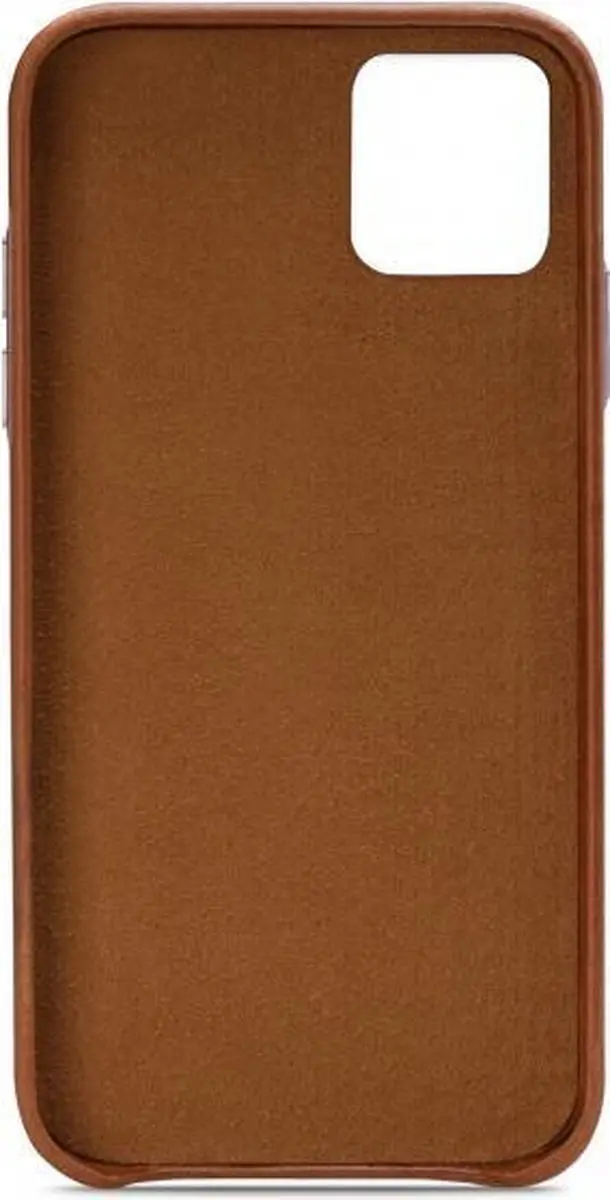 Senza Desire Cardslot Backcover - Echt Leer Cognac - LEACVR1072