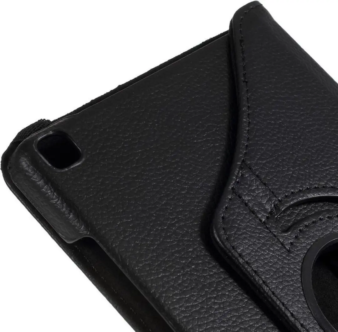 Caseme Coverup Tablethoes Samsung Galaxy Tab A 8.0 (2019) - Zwart