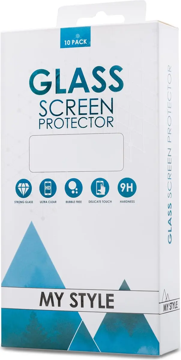 My Style Gehard Glas Screenprotector iPhone 13 Pro - 10 Stuks
