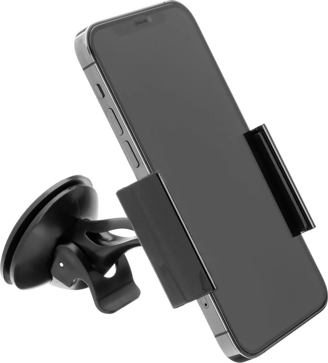 Fixed FIX3 Universele Telefoonhouder Zuignap - 360° Draaibaar - Zwart