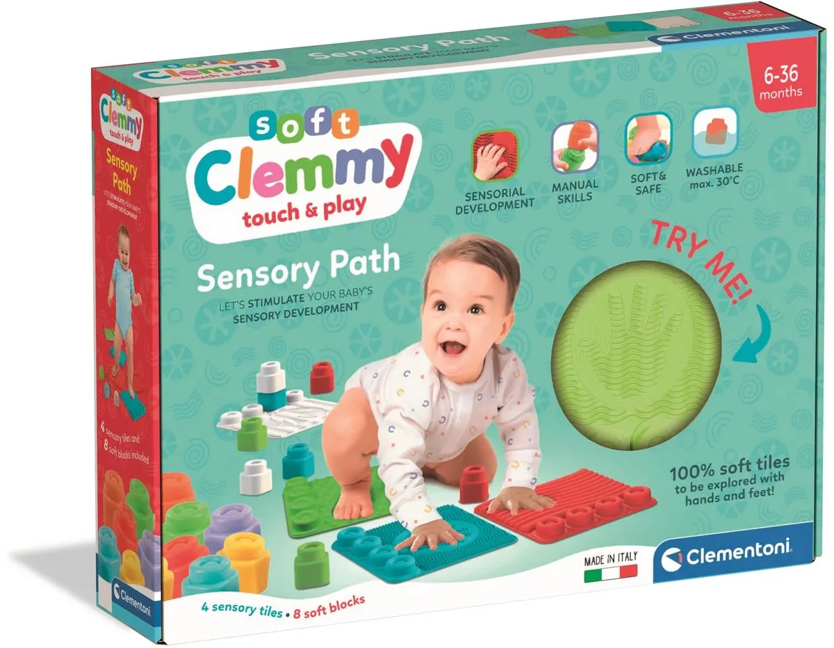 Clementoni Soft Clemmy Sensory Path Speelkleed