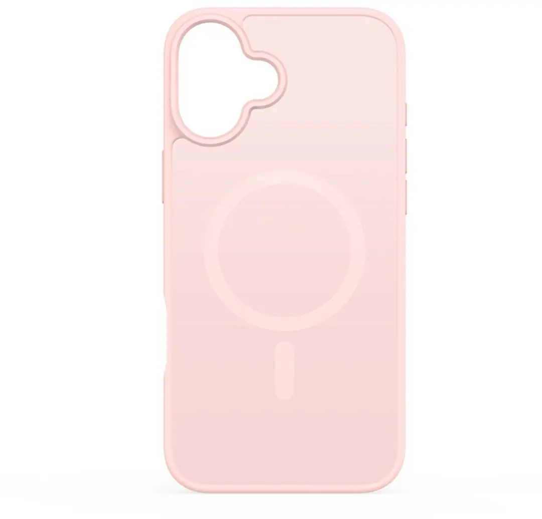 Dux Ducis Yind Series iPhone 17 Hoesje - Mat Transparant Roze - MagSafe