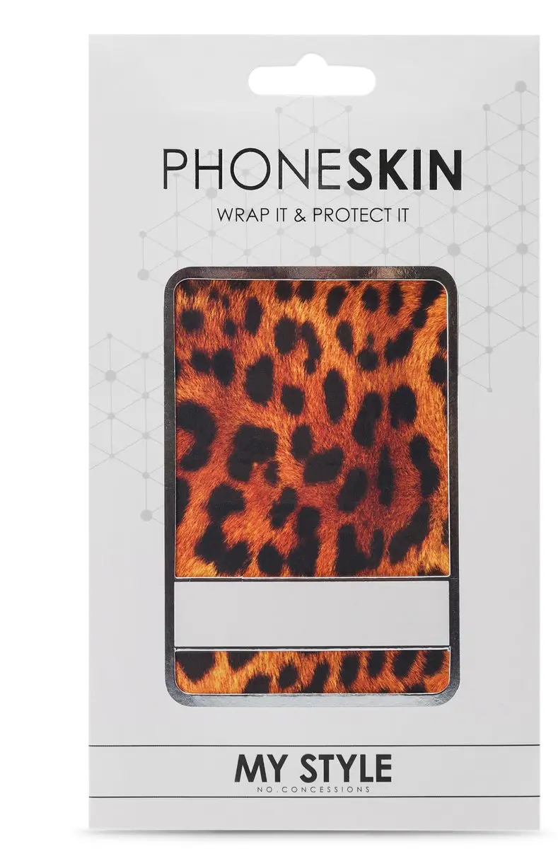 My Style Leopard Telefoonsticker iPhone 7/8/SE - Bruin