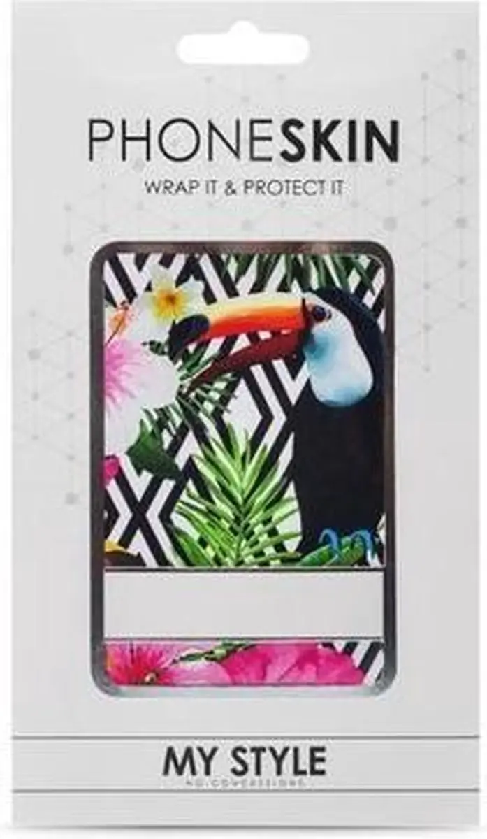 My Style Leopard Telefoonsticker iPhone 7/8/SE - Bruin