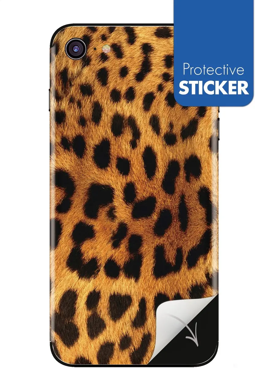 My Style Leopard Telefoonsticker iPhone 7/8/SE - Bruin