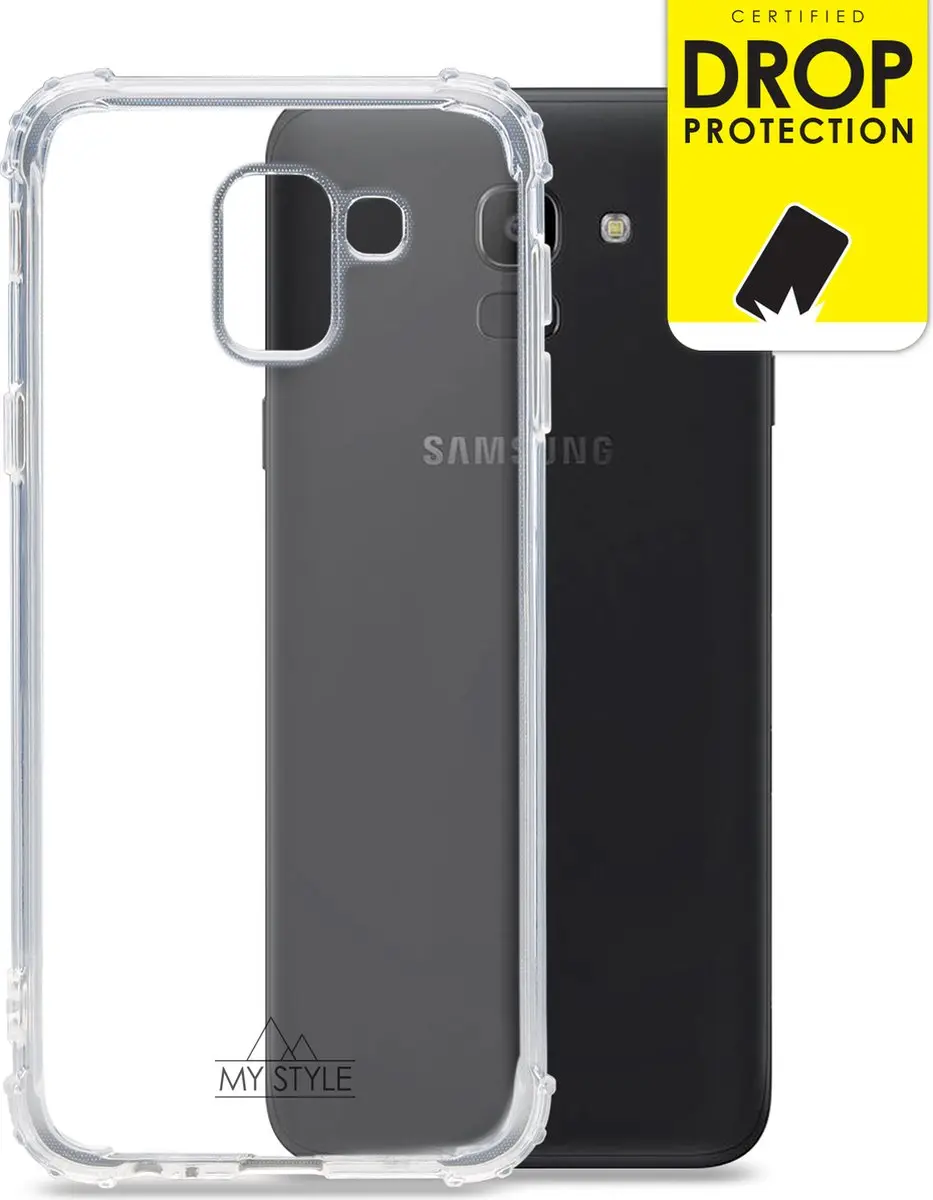 My Style MSPFCS1017 Telefoonhoesje - Galaxy J6 (2018) - Transparant