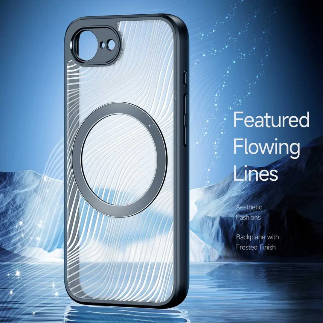 Dux Ducis Aimo Mag iPhone 16E Back Cover - Zwart - SH00084767 - afbeelding 6 van 6
