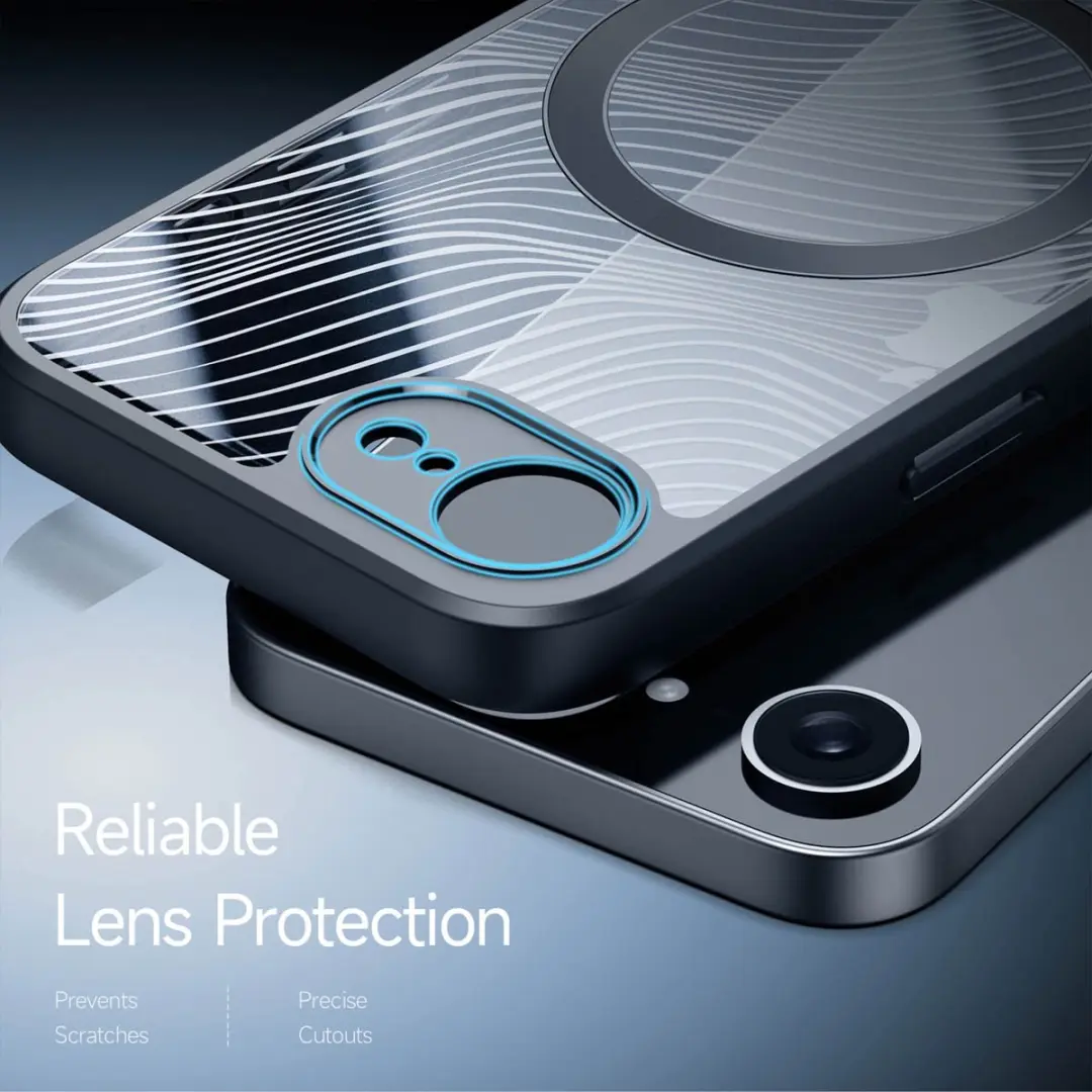Dux Ducis Aimo Mag iPhone 16E Back Cover - Zwart - SH00084767