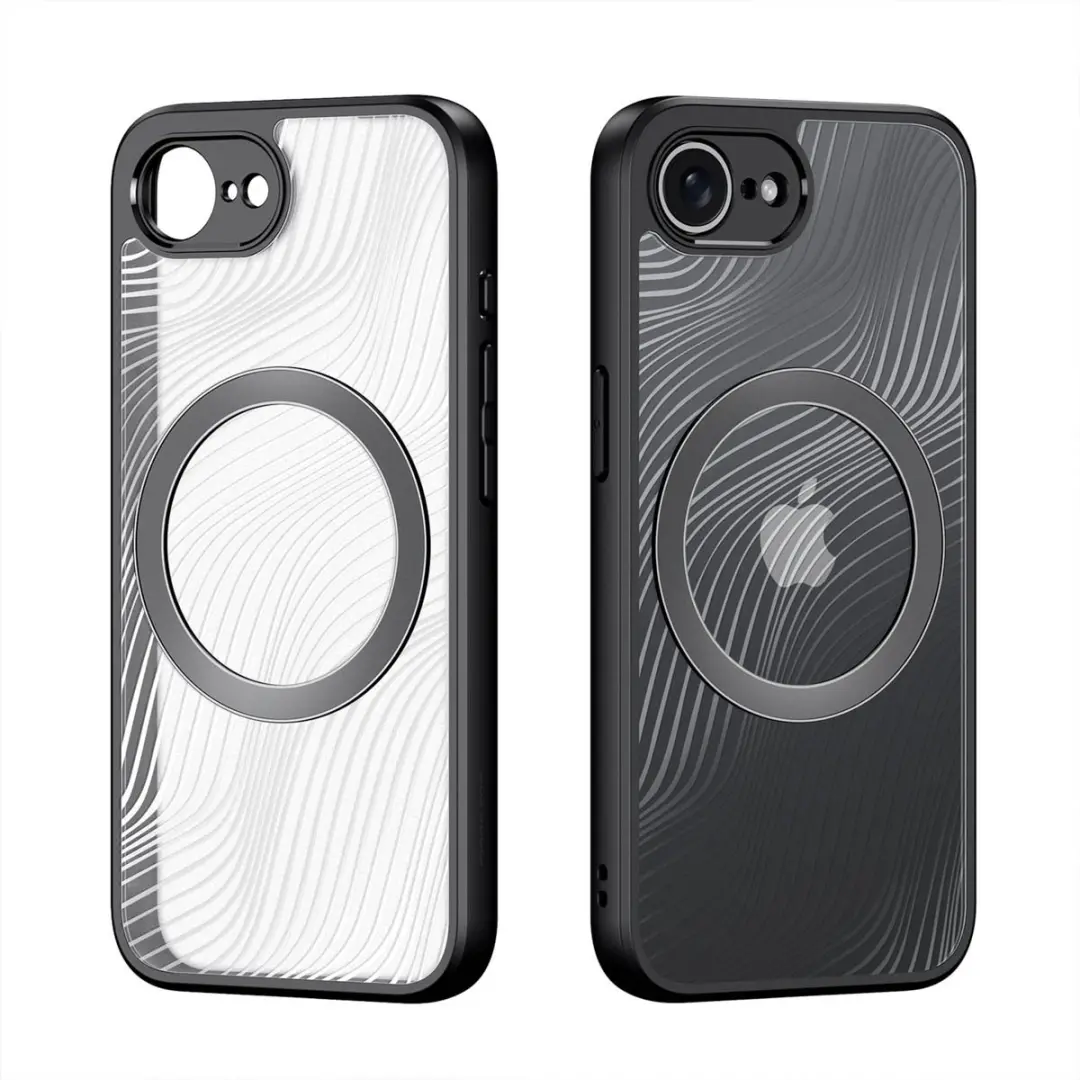 Dux Ducis Aimo Mag iPhone 16E Back Cover - Zwart - SH00084767