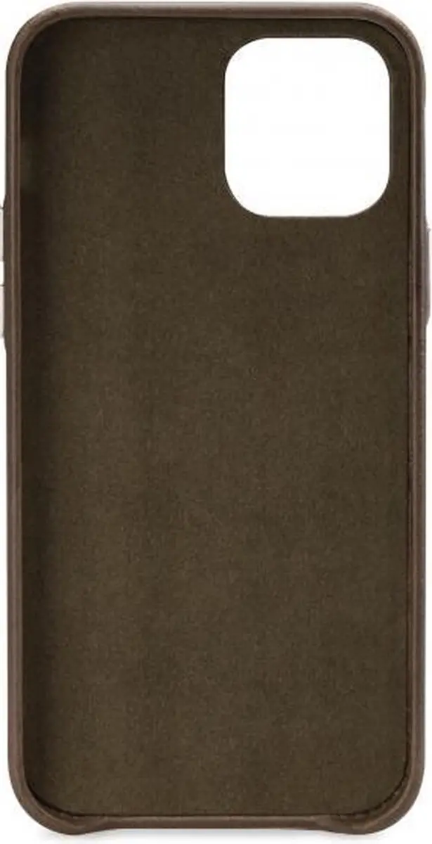 Senza Desire Cardslot Bookcase iPhone 12 Mini - Echt Leer - Groen