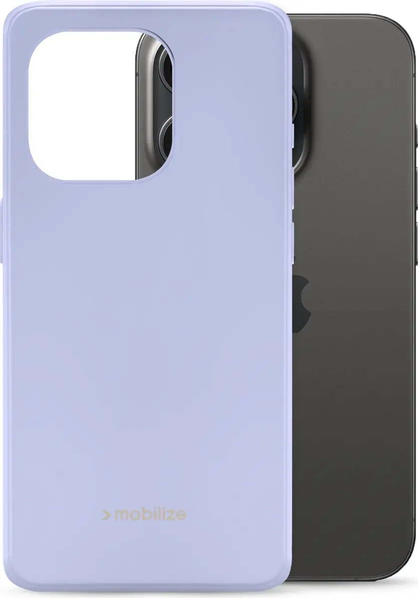 Mobilize iPhone 15 Pro Hoesje - MOB-PGCP-IPH15PRO - Paars