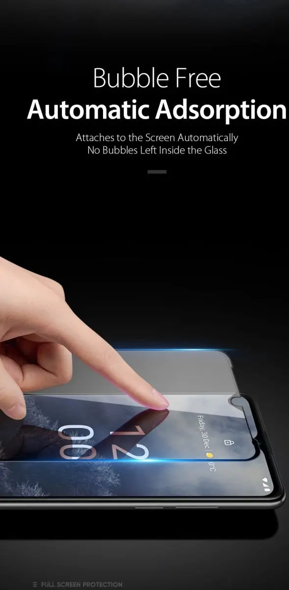 Dux Ducis Nokia G60 Full-Cover Tempered Glass - Zwart