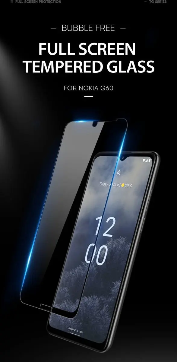 Dux Ducis Nokia G60 Full-Cover Tempered Glass - Zwart