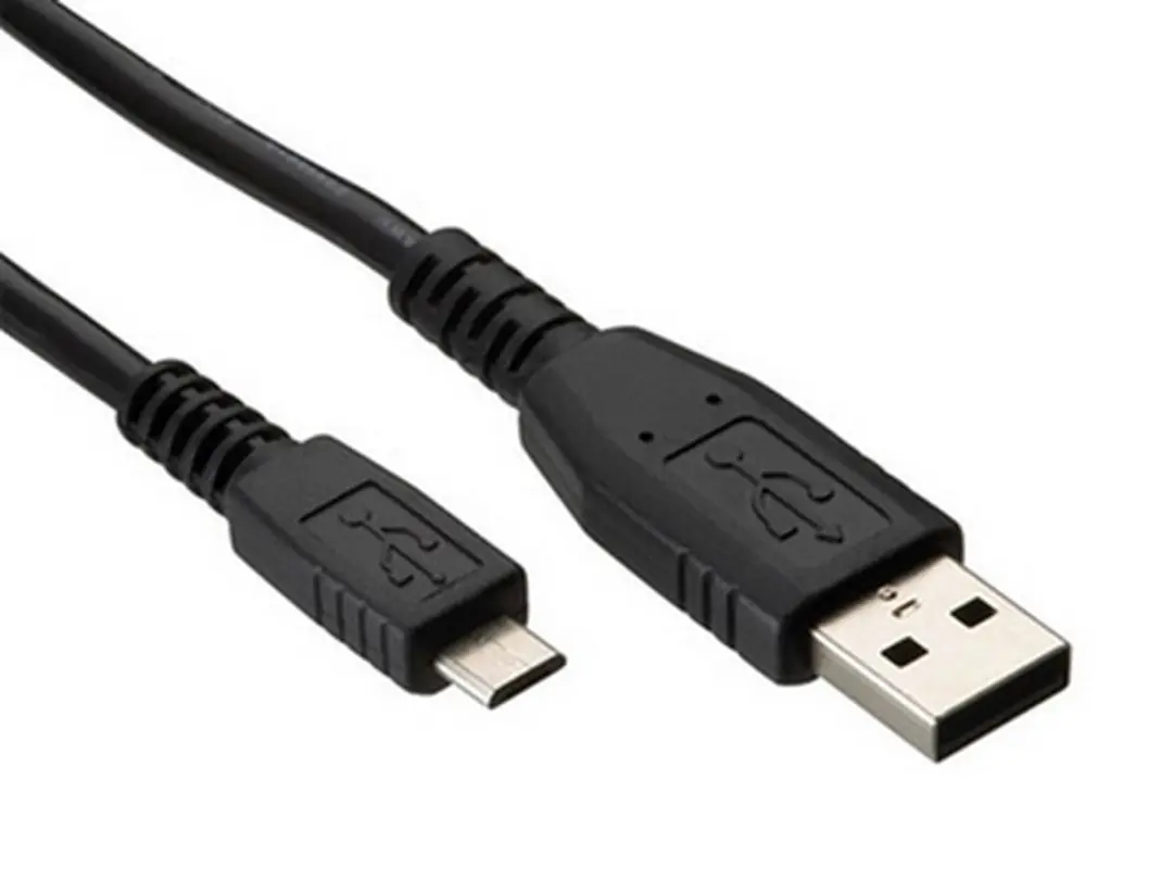 Hamlet XUMICROU150B USB-kabel USB 2.0 1,5 m USB A Micro-USB B Zwart