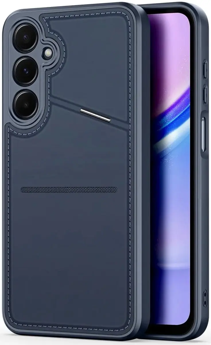 Dux Ducis Rafi Series Hoesje Samsung Galaxy A15 - Donker Blauw