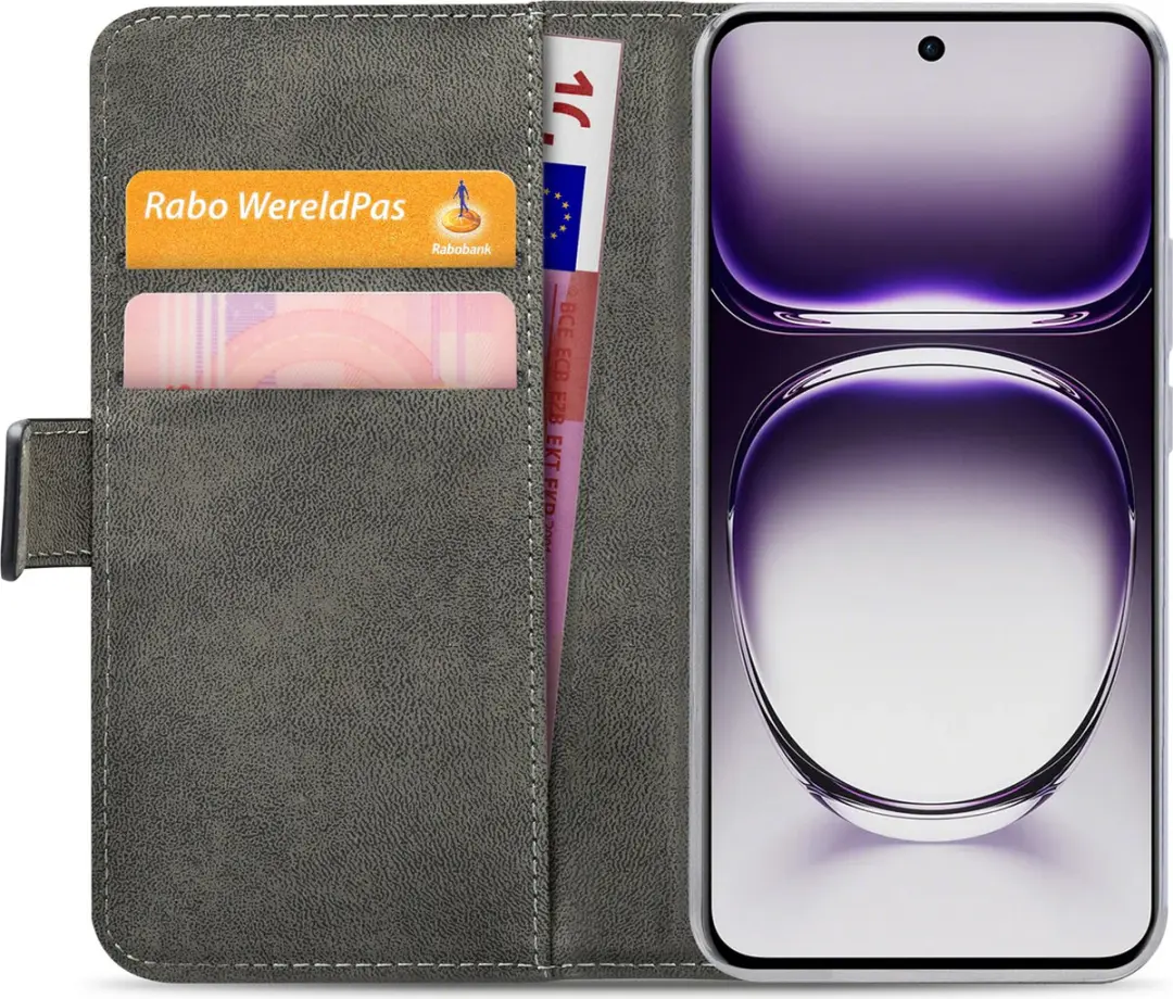 Mobilize Classic Gelly Wallet Bookcase OPPO Reno 12 Pro - Zwart