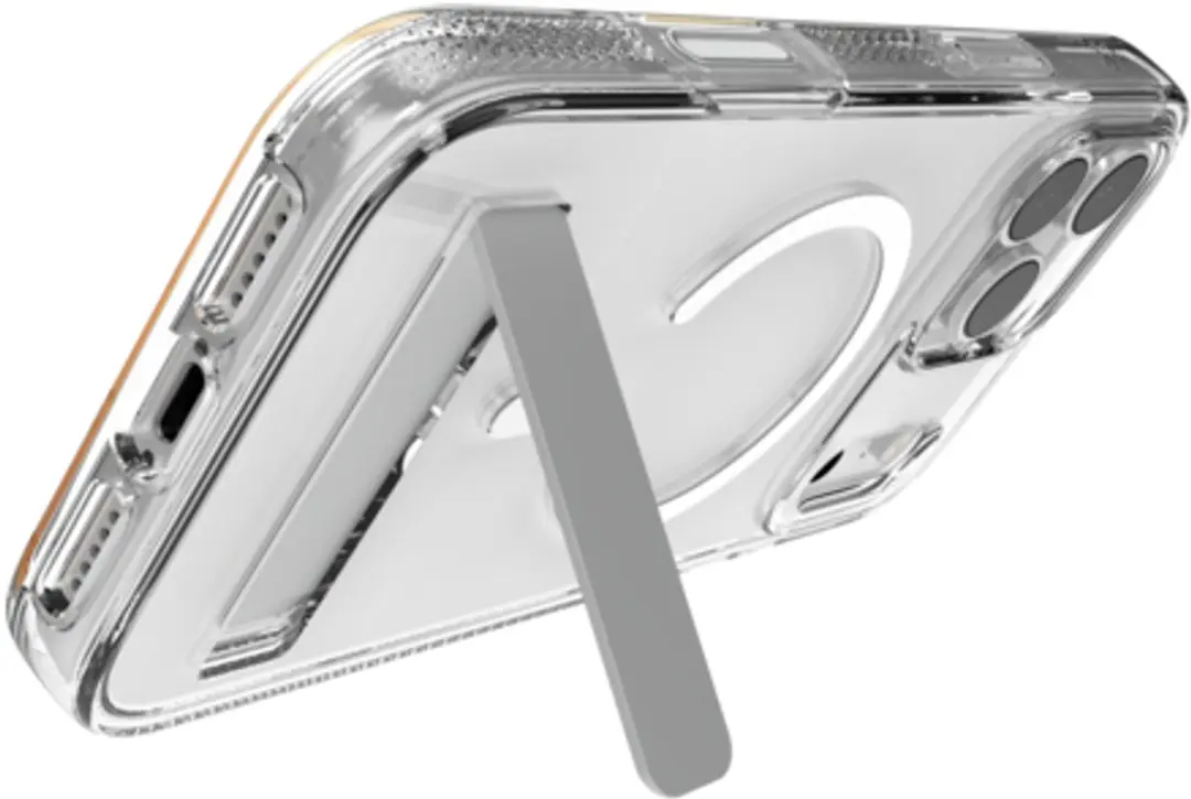 ZAGG Crystal Palace Snap Kickstand Hoesje iPhone 17 Pro - Transparant