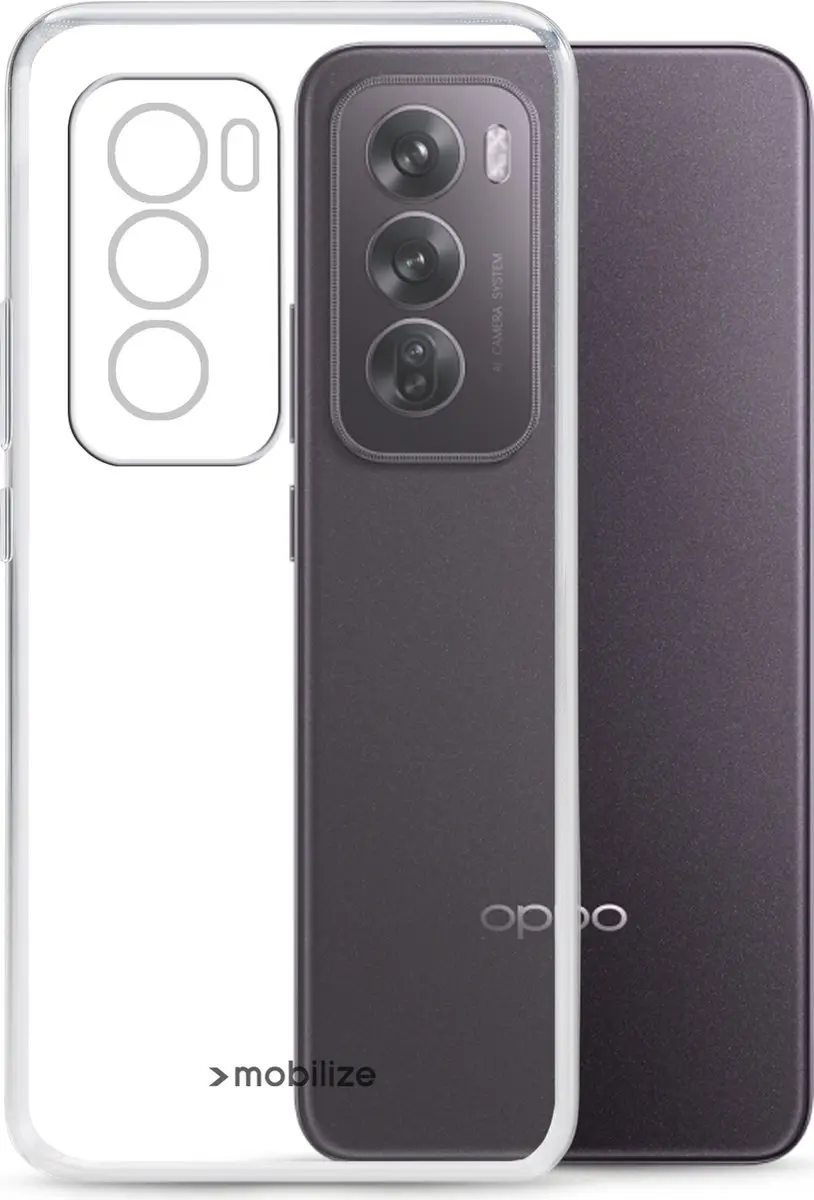 Mobilize MOB-GCC-RENO12 Hoesje OPPO Reno 12 - Transparant