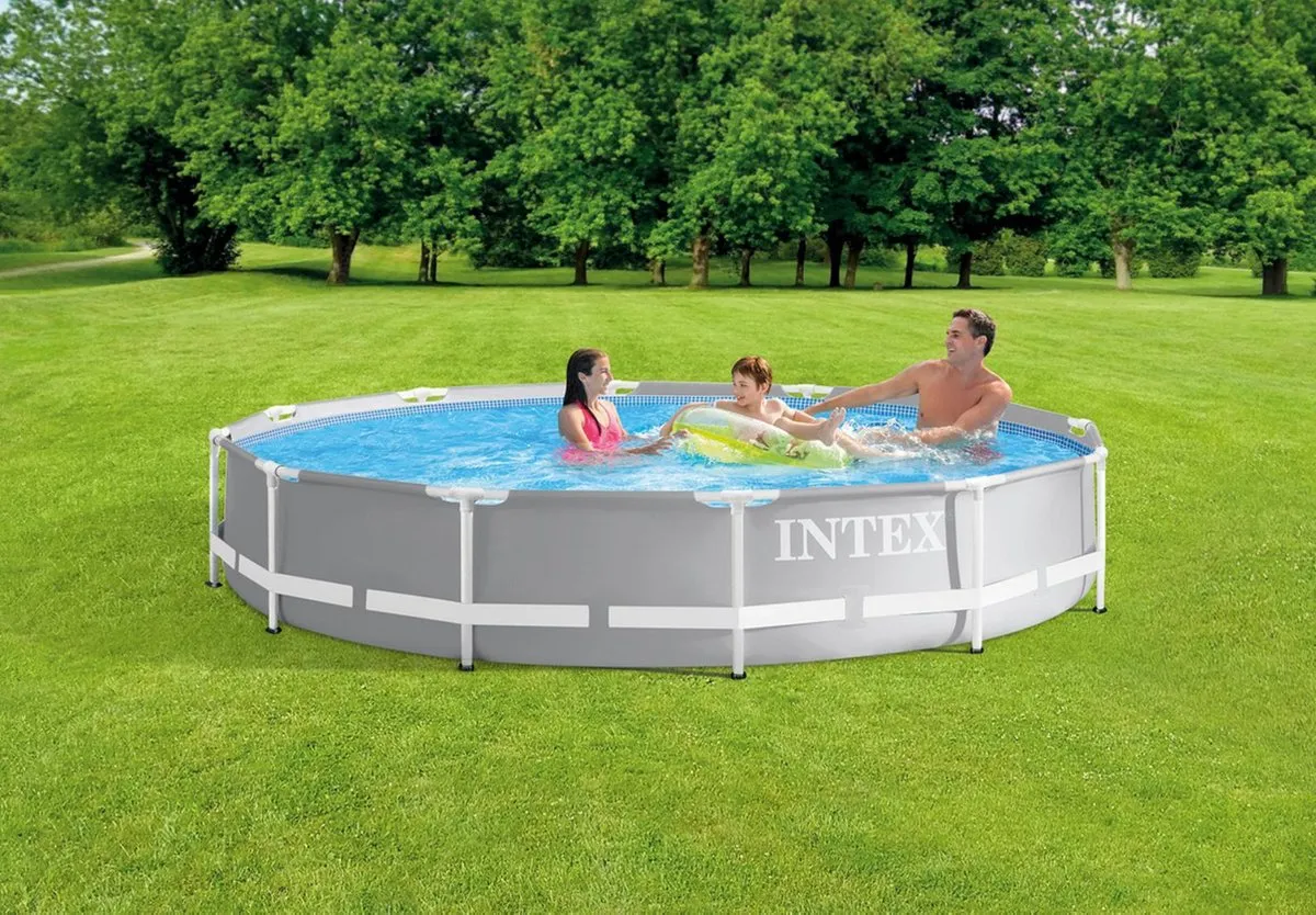 Intex Prism Frame Pool 366x76cm - 6503L Lichtblauw