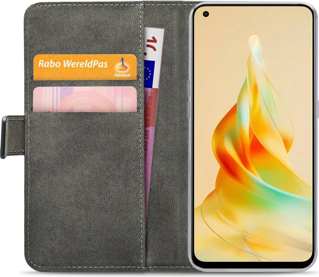 Mobilize Classic Gelly Wallet Bookcase OPPO Reno 8T 4G - Zwart