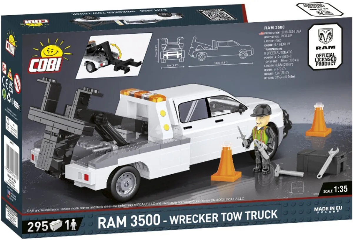 Cobi 24611 RAM 3500 Takelwagen - 295 Stukken