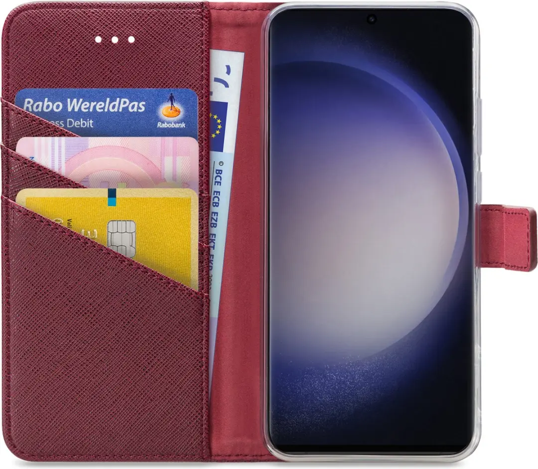 My Style MSFWLT1479 Telefoonhoesje Samsung Galaxy S23 Ultra - Bordeaux