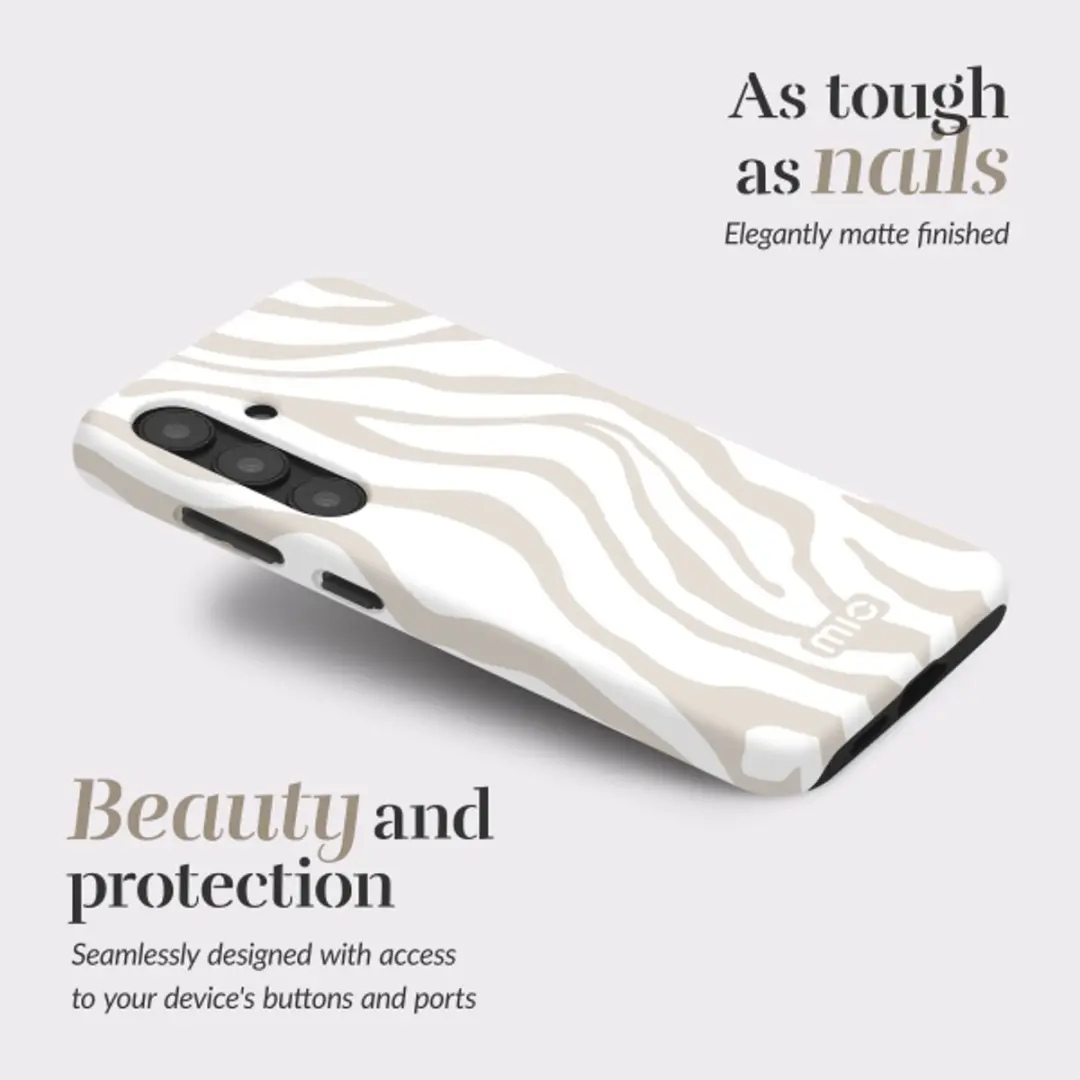 Mobilize MIO Sandy Zebra MagSafe Hoesje - Samsung Galaxy A35