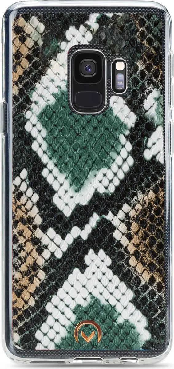 Mobilize Velvet Clutch Samsung Galaxy S9 - Groen - 4 Pasjes - afbeelding 6 van 6