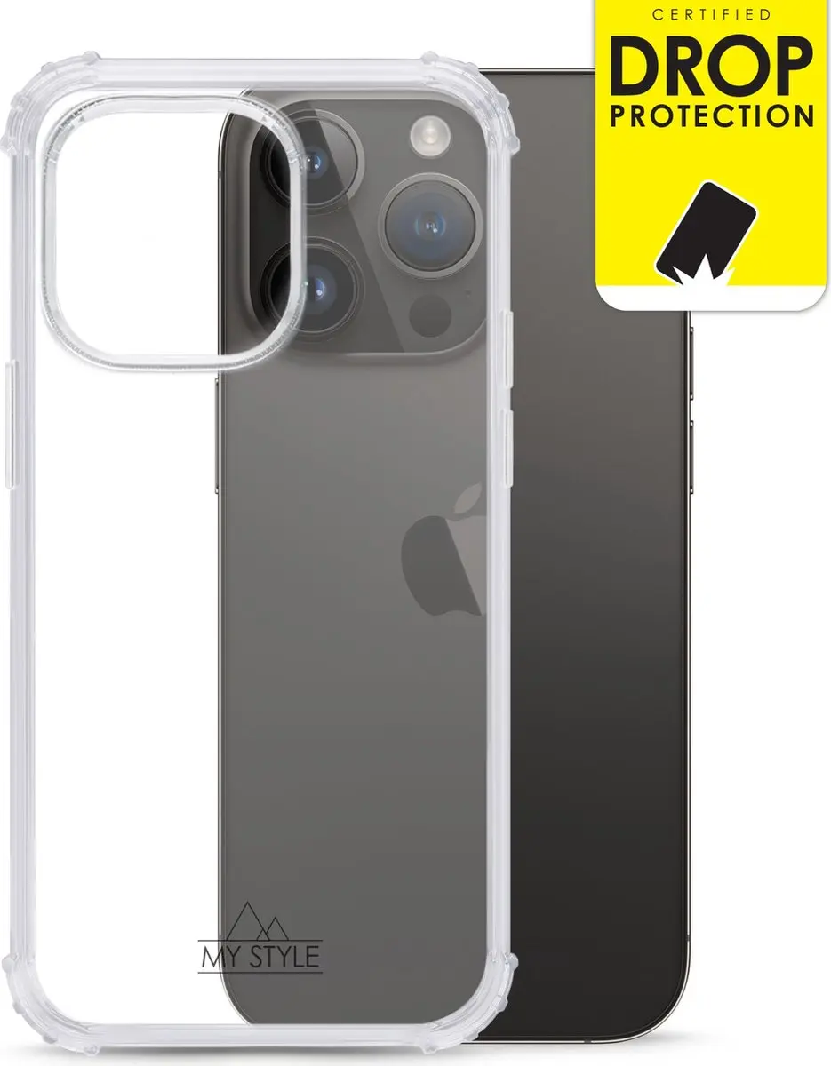 My Style MSPFCS1094 Hoesje iPhone 14 Pro - Transparant