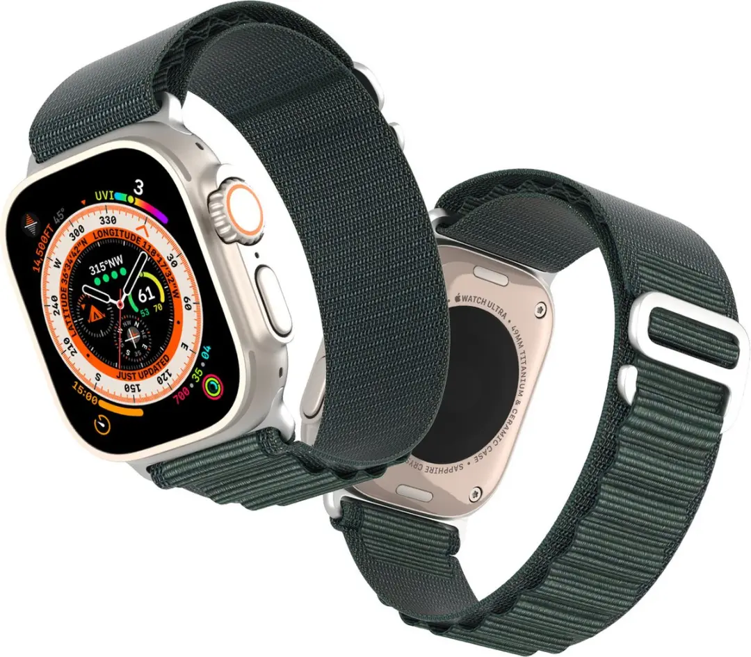 Dux Ducis GS-versie Sportband Apple Watch - Groen - afbeelding 6 van 6