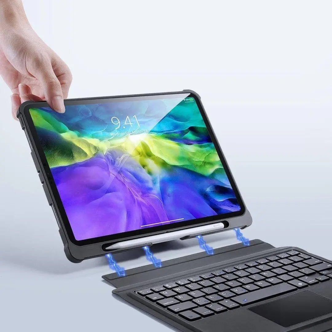 Dux Ducis Hoes met Toetsenbord - iPad Pro 11 Zwart