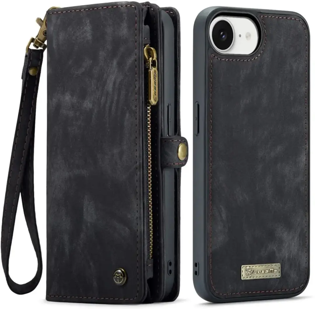 Caseme 008 iPhone 16/17 Book Case & Back Cover