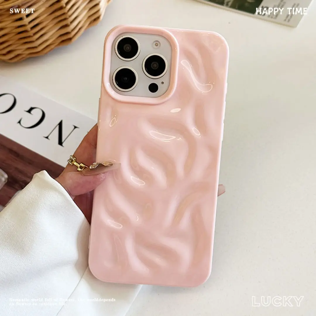 CaseMe iPhone 14 Pro Glanzende Hoes - Roze