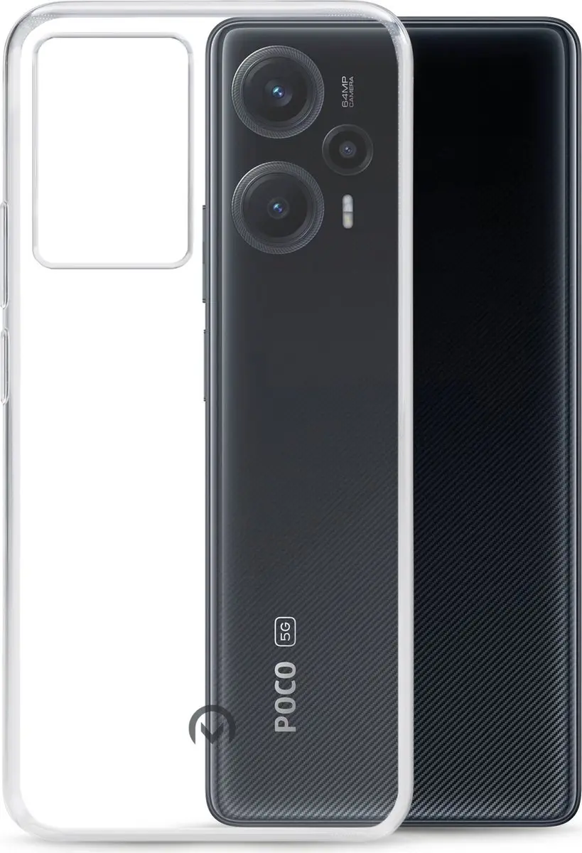 Mobilize POCO F5 Pro Hoesje TPU - Transparant - MOB-GCC-POCOF5PRO5G