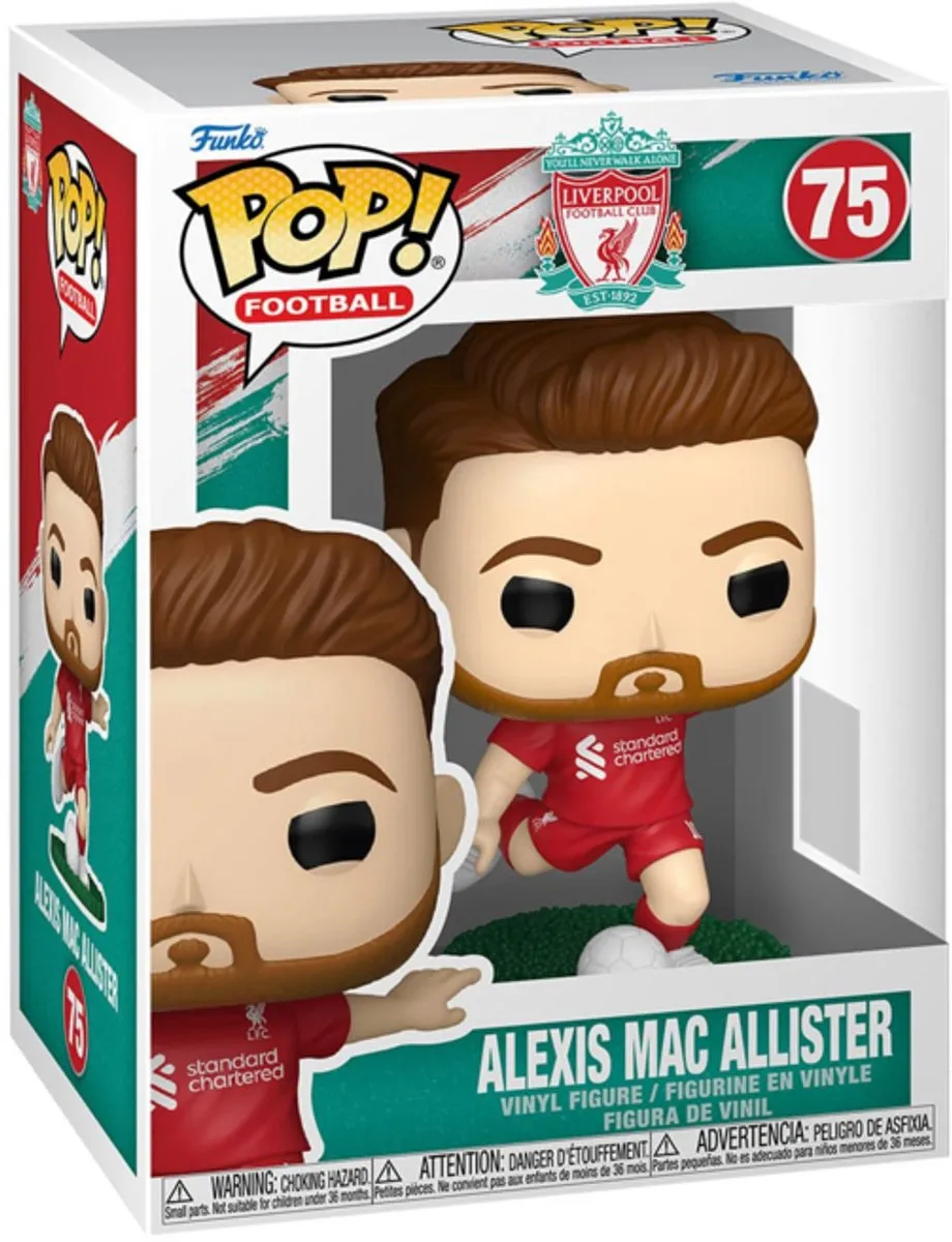 Funko POP! Football Liverpool Alexis Mac Allister 89366 - Multicolor