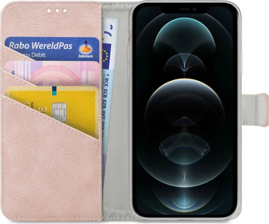 My Style MSFWLT1200 Telefoonhoesje iPhone 12 Pro Max - Roze - afbeelding 6 van 6
