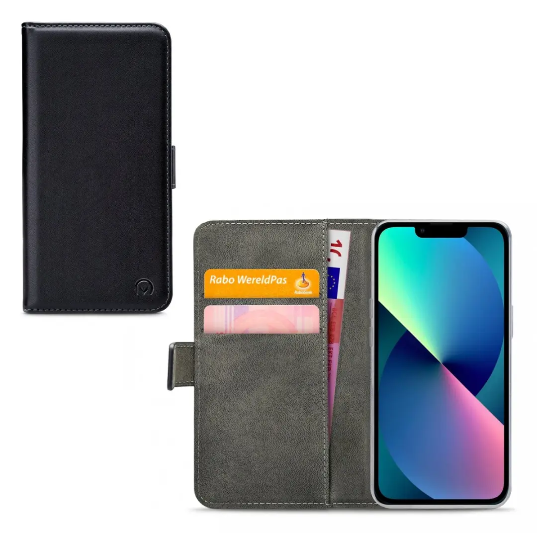Mobilize Classic Gelly Wallet Bookcase iPhone 13 Mini - Zwart