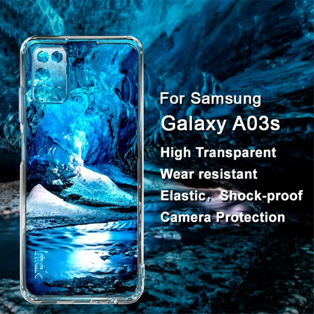 Imak Hoesje Samsung Galaxy A03S - Transparant - afbeelding 6 van 6