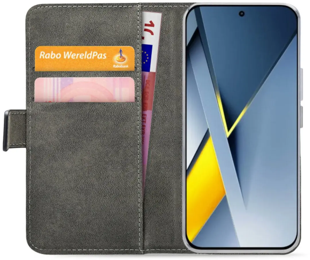 Mobilize Classic Gelly Wallet Bookcase POCO F8 Ultra - Zwart