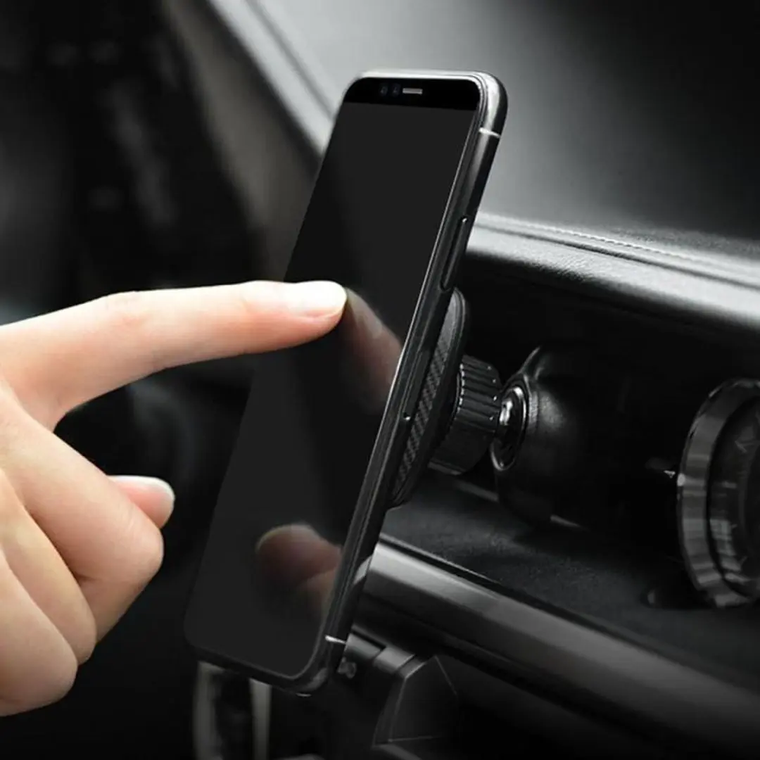 Hoco Magnetische Auto Telefoonhouder - Universeel 7 Inch - Zwart