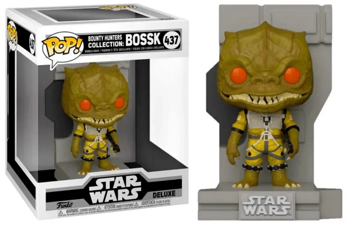 Funko Pop! Deluxe Star Wars Bounty Hunters Bossk 55828