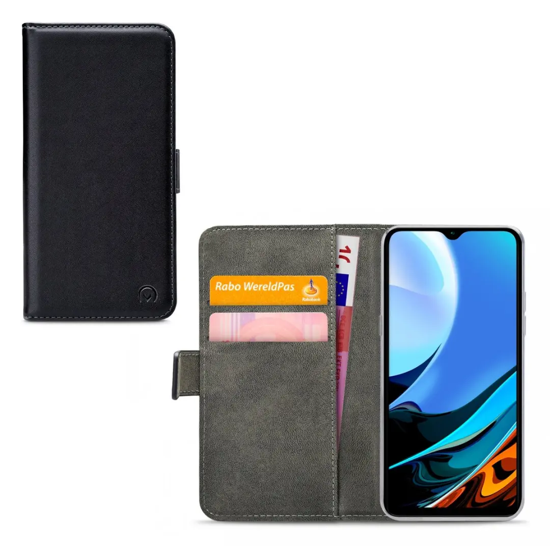 Mobilize Classic Gelly Wallet Bookcase Xiaomi Redmi 9T - Pasjeshouder Zwart